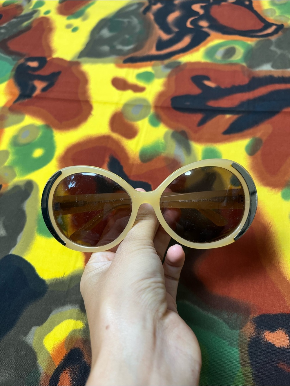 House Of Harlow NICOLE Iridescent Natural sunglasses